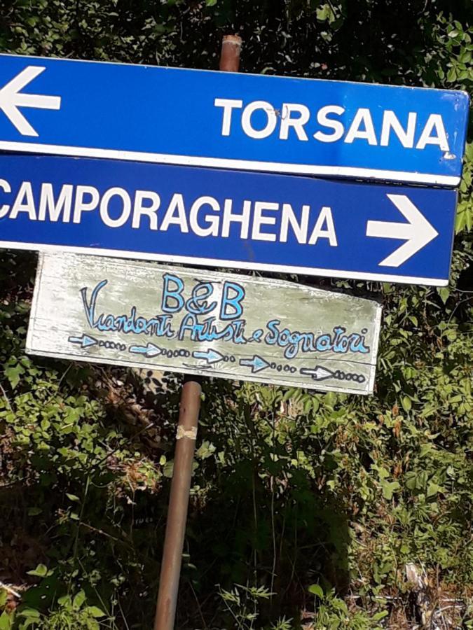 Viandanti, Artisti E Sognatori Bed & Breakfast Comano  Dış mekan fotoğraf